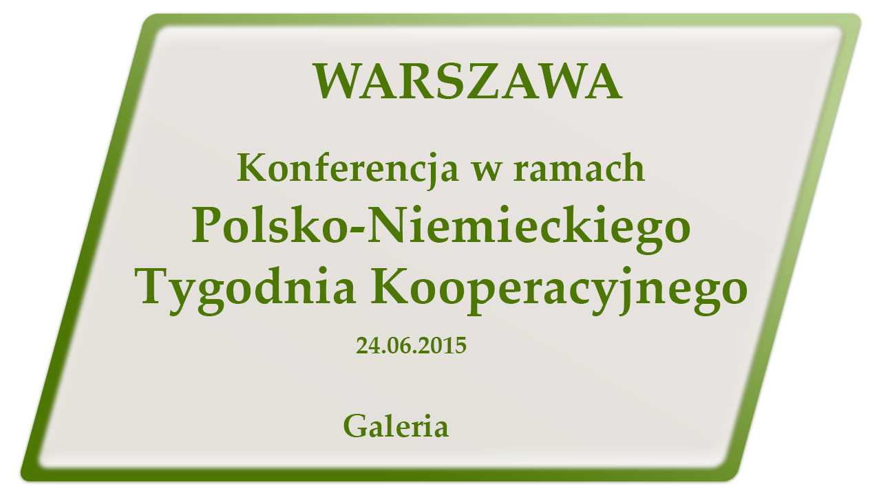 Konferencja w ramach Polsko-Niemieckiego tygodnia kooperacyjnego